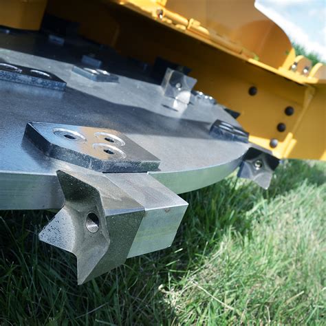 mini excavator disc mulcher|diamont mulchers for excavaters.